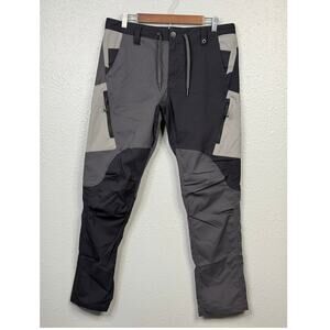 686 ANYTHING CARGO PANT - Black And Grey SLIM FIT / Size-W34-L32